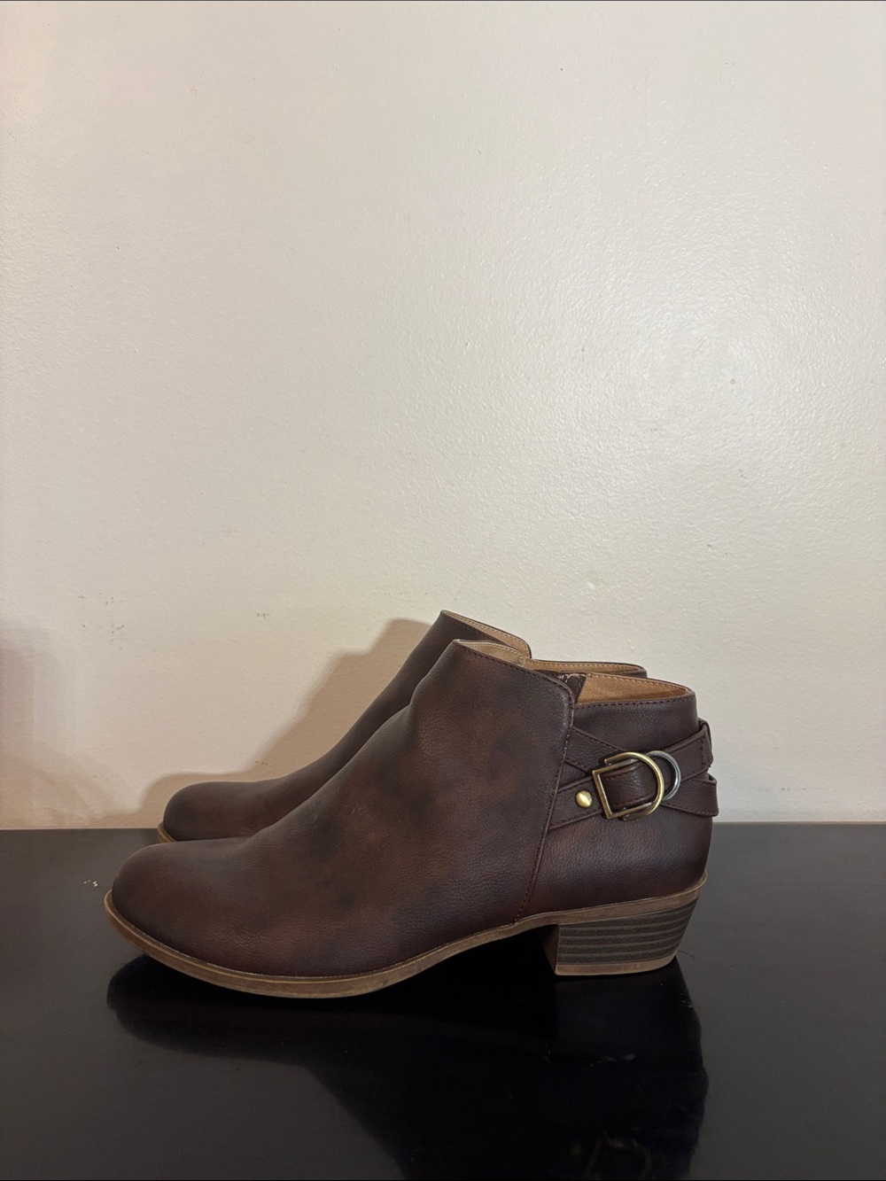 LifeStride Buckle Ankle Bootie‎